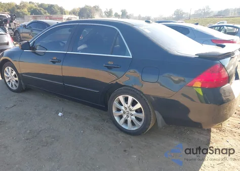 2007 Honda Accord 3.0 Ex из США, поврежденный, VIN 1HGCM66547A006560